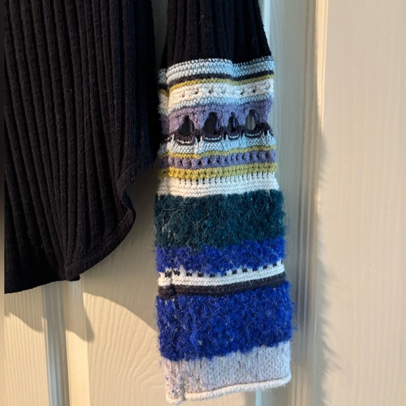 Free People Ribbed Crochet Long Sleeve - Picture 3 of 5